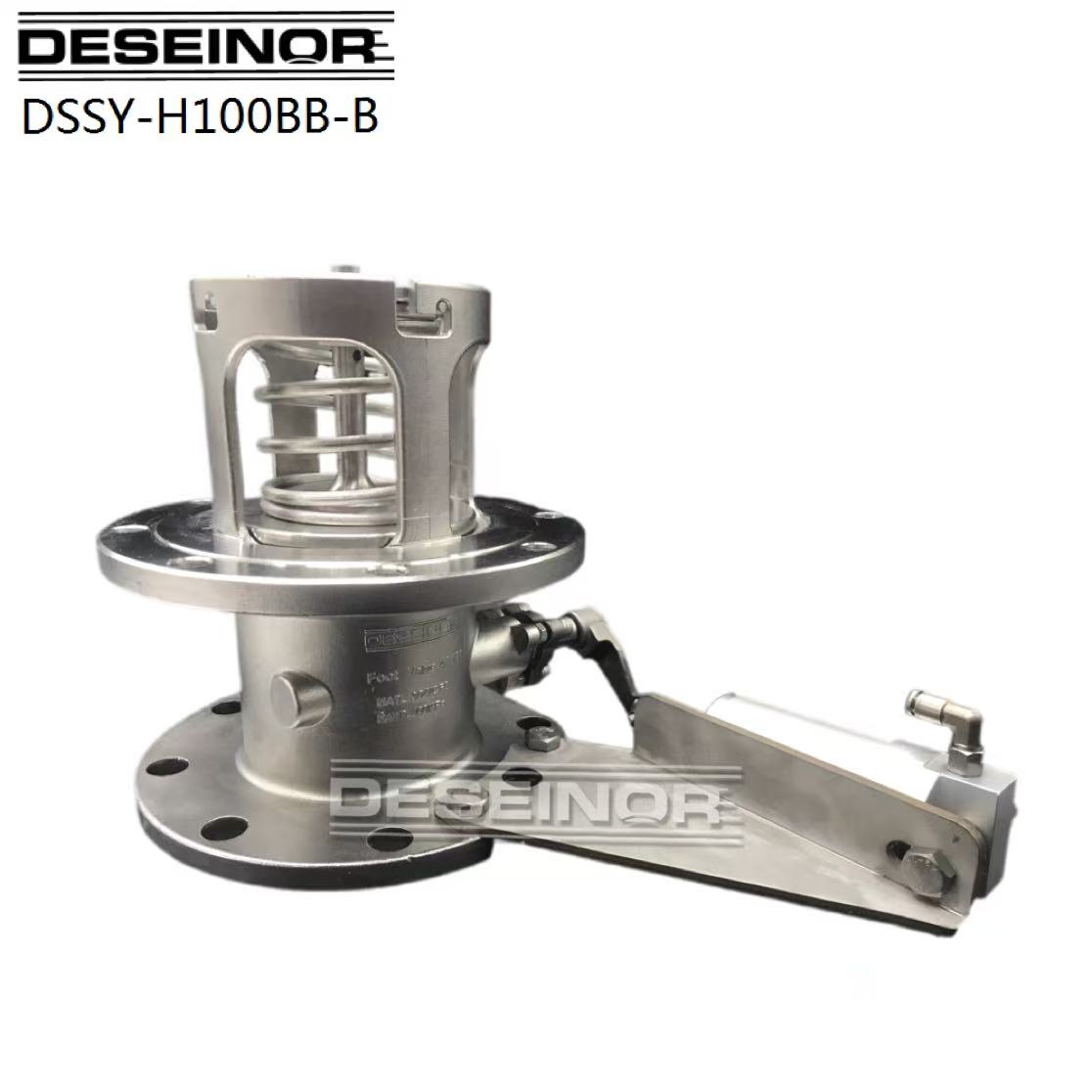 SS Bottom Valve 4inch Vertical-(Hole Distance 180）